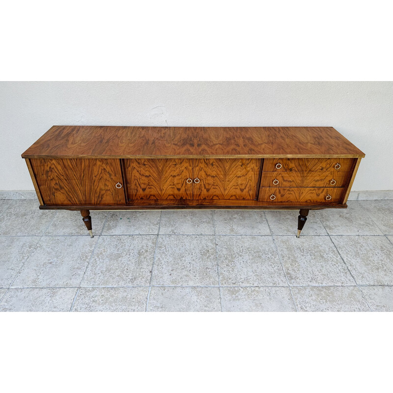 Vintage walnut sideboard, 1960s