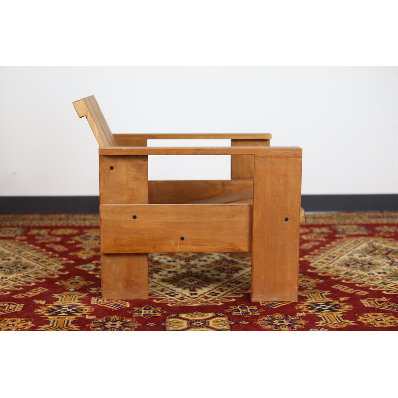 Vintage Crate armchair by Gerrit Thomas Rietveld for Cassina, 1935s