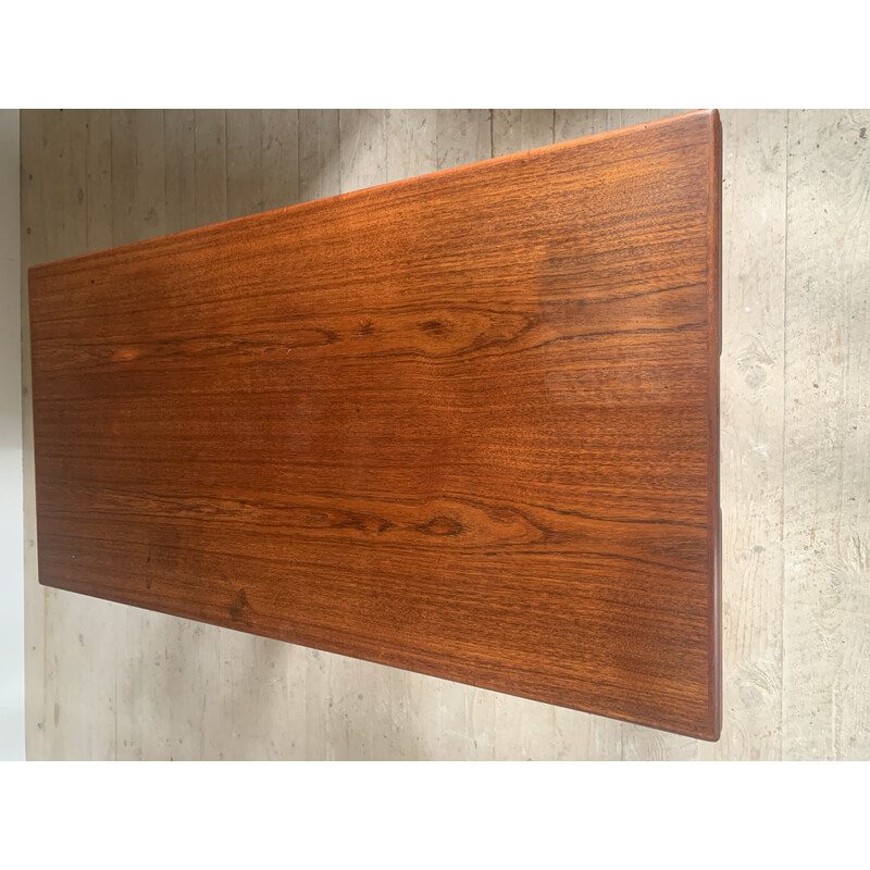 Vintage Scandinavische salontafel "lift" in teak van Kai Kristiansen