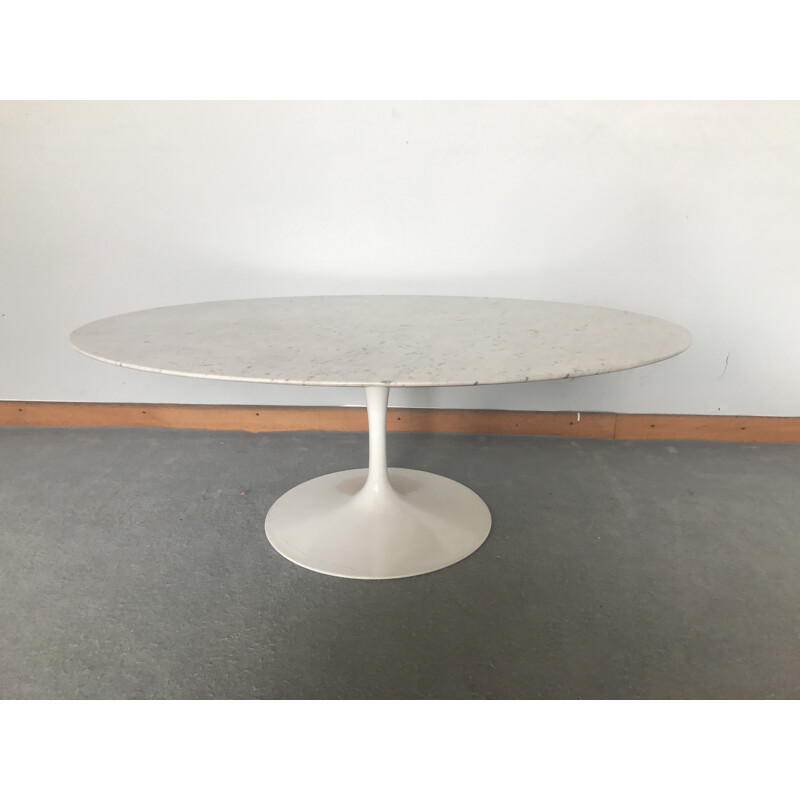 Coffee table in marble model Tulip by Eero Saarinen edition Knoll - 1970s