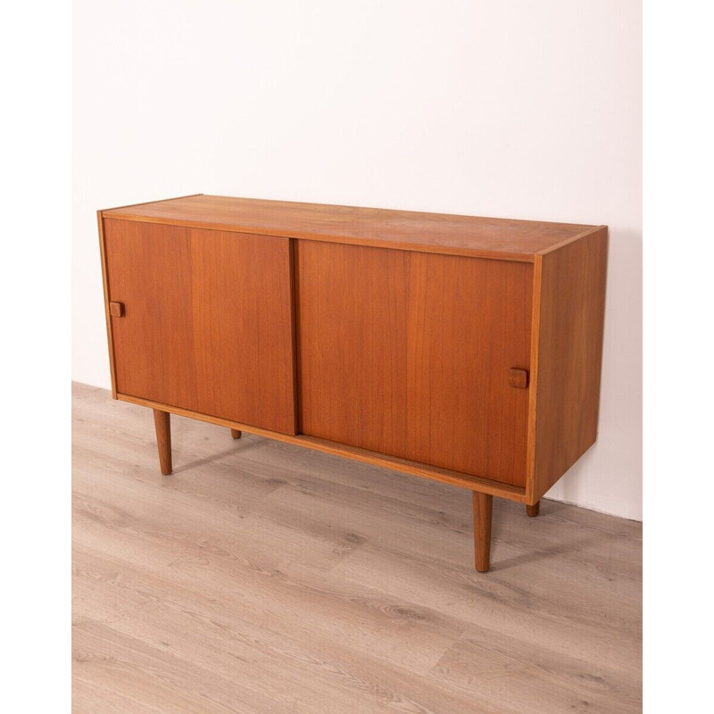 Vintage teak lowboard, Denmark 1960s