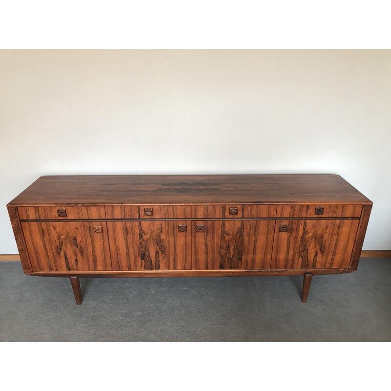 Scandinavian sideboard in Rio rosewood - 1970s