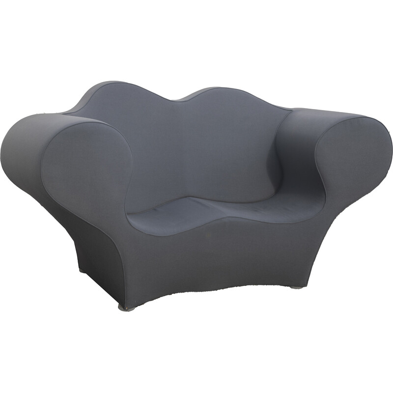 Vintage gray sofa by Ron Arad for Moroso