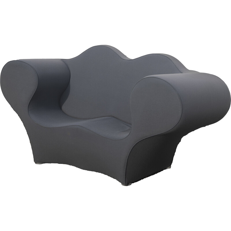 Vintage gray sofa by Ron Arad for Moroso