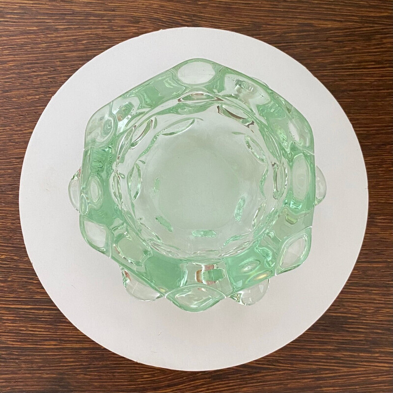 Vintage bowl in green, Italy 1970s