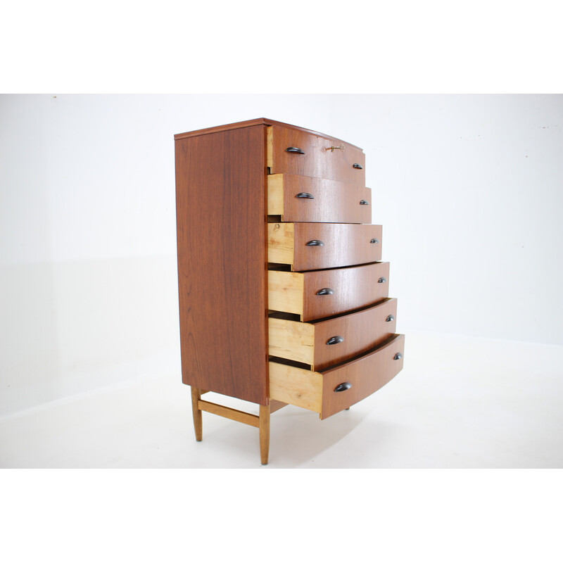 Vintage teak chest of drawers, Denmark 1960s