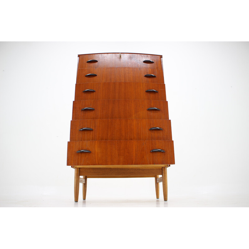 Vintage teak chest of drawers, Denmark 1960s