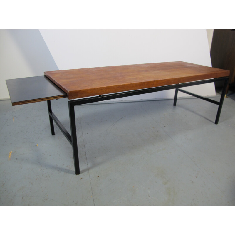 Table basse moderniste extensible - 1960