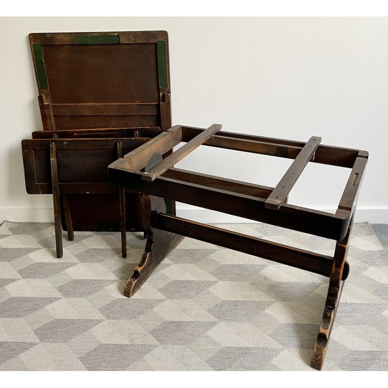 Alter ausziehbarer Esstisch von Ercol, 1970er Jahre