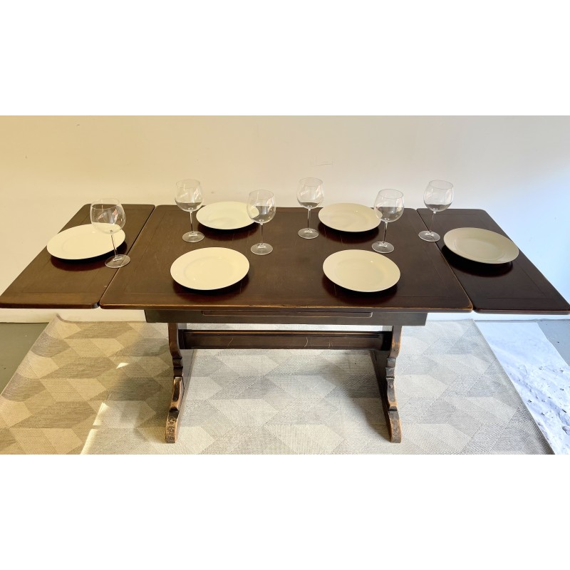 Vintage extending dining table by Ercol, 1970s