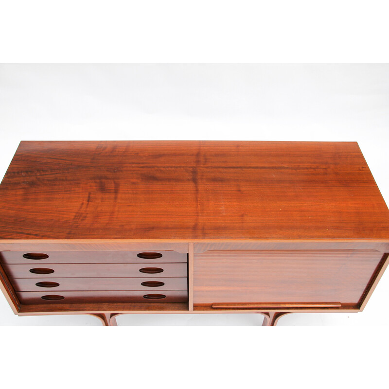 Vintage walnut sideboard by Gianfranco Frattini for Maga, 1960s