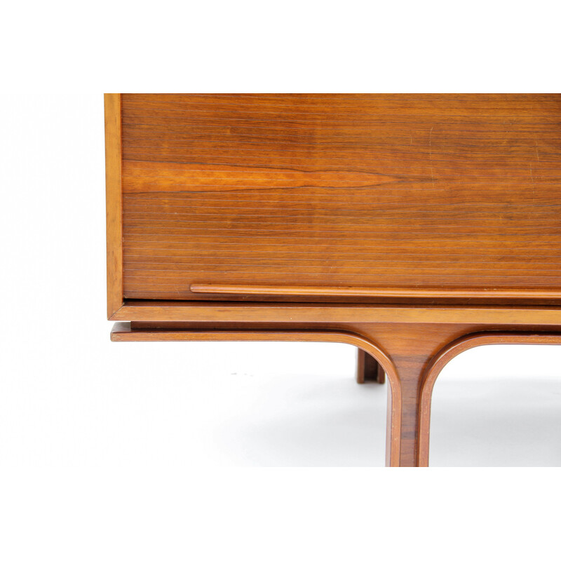 Vintage walnut sideboard by Gianfranco Frattini for Maga, 1960s