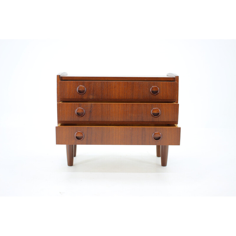 Vintage Danish teak chest of drawers, 1960s