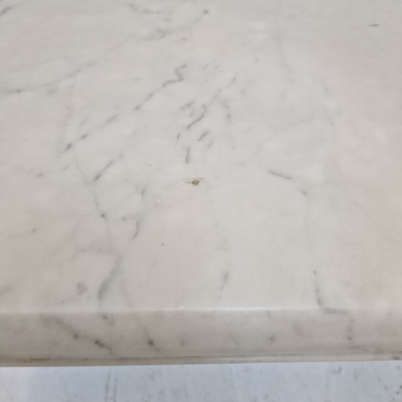 Italian vintage marble coffee table, 1970s