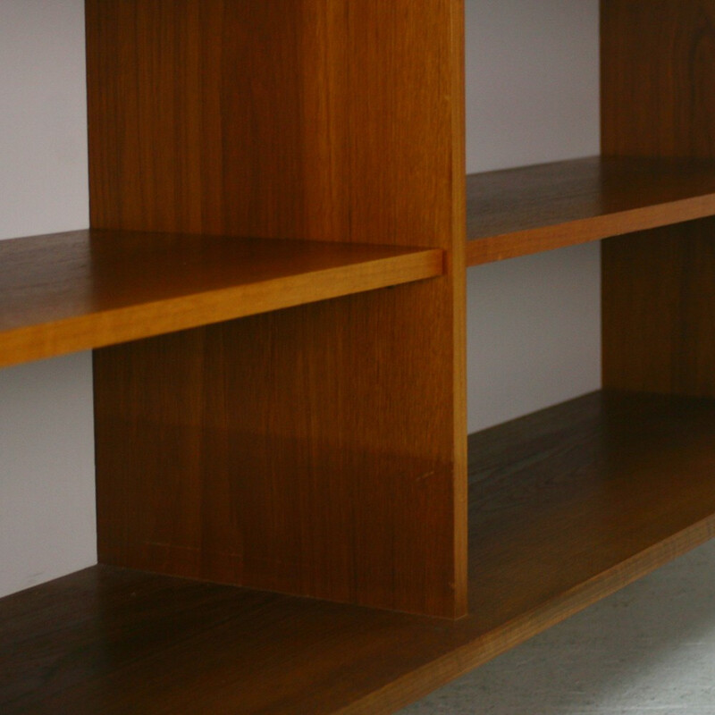 Bookshelf in teak produced by WK - 1960s