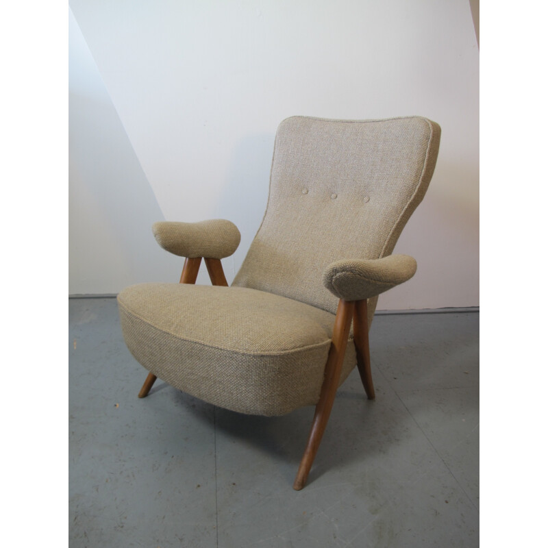 Vintage lounge stoel 105 van Theo Ruth voor Artifort - 1950