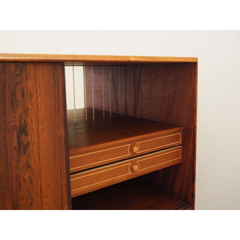 Vintage Danish rosewood highboard by E.W. Bach, 1960s