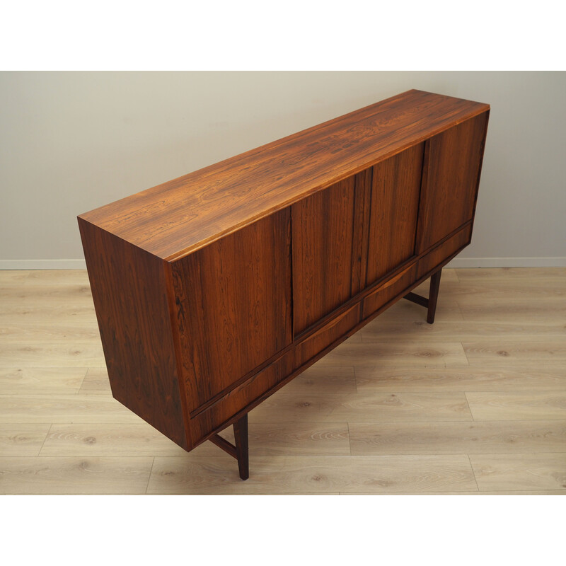 Vintage Danish rosewood highboard by E.W. Bach, 1960s