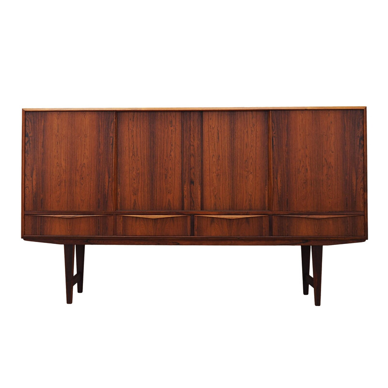 Vintage Danish rosewood highboard by E.W. Bach, 1960s