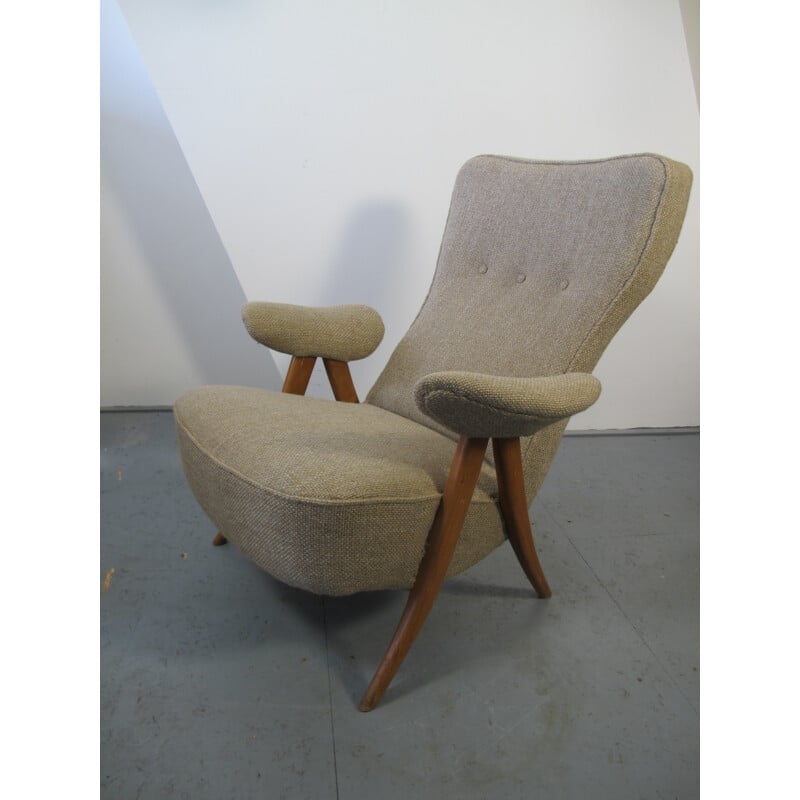 Vintage-Lounge-Sessel 105 von Theo Ruth für Artifort - 1950