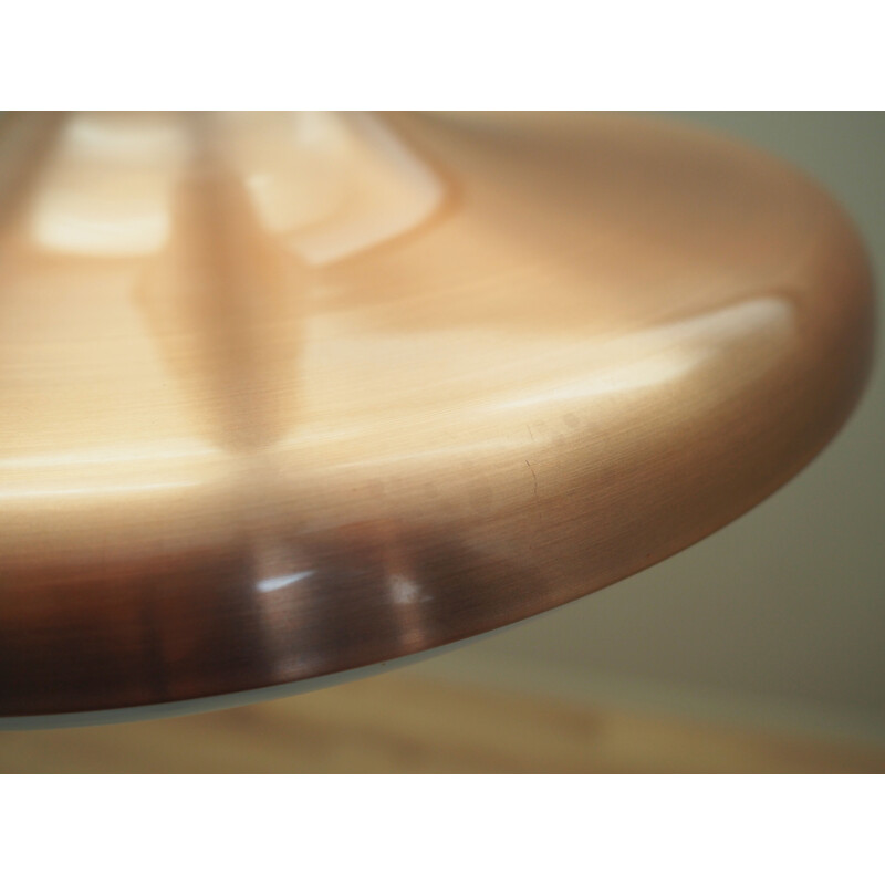 Vintage rosewood pendant lamp, Denmark 1970s