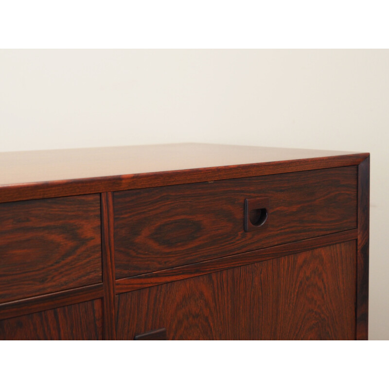 Vintage Danish rosewood dresser by Brouer, 1960s