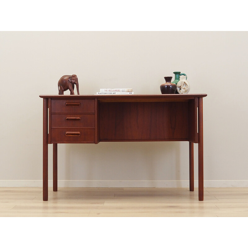 Vintage teak desk, Denmark 1970s