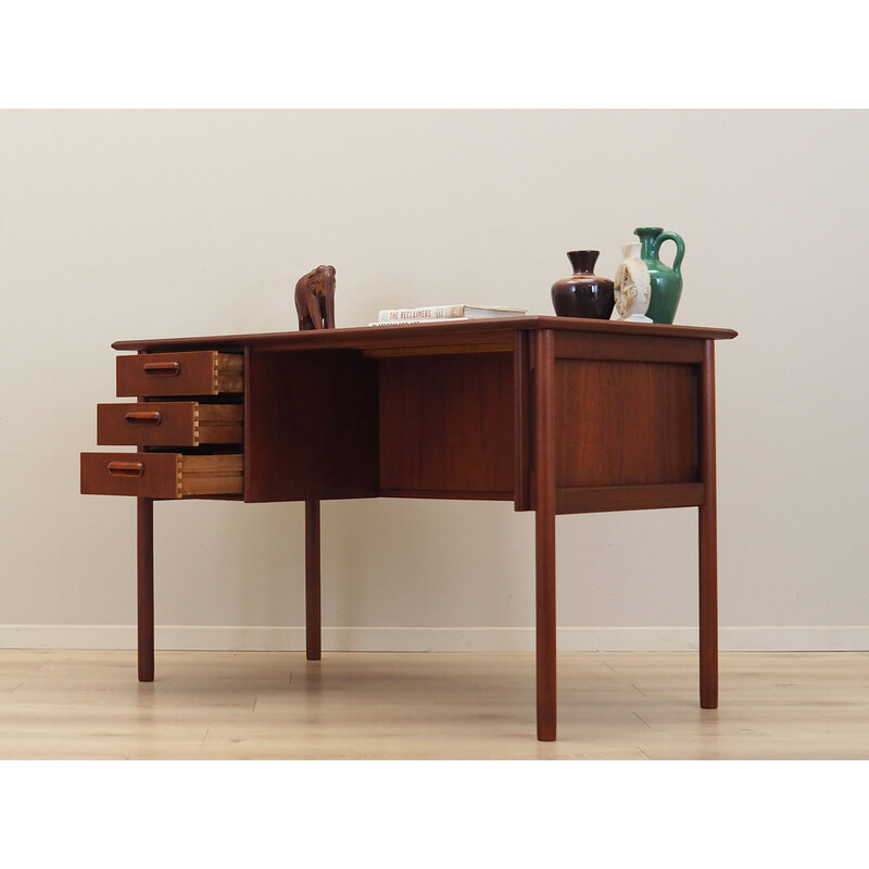 Vintage teak desk, Denmark 1970s