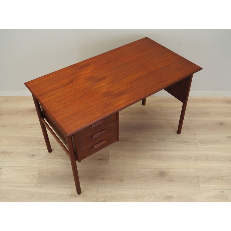 Vintage teak desk, Denmark 1970s