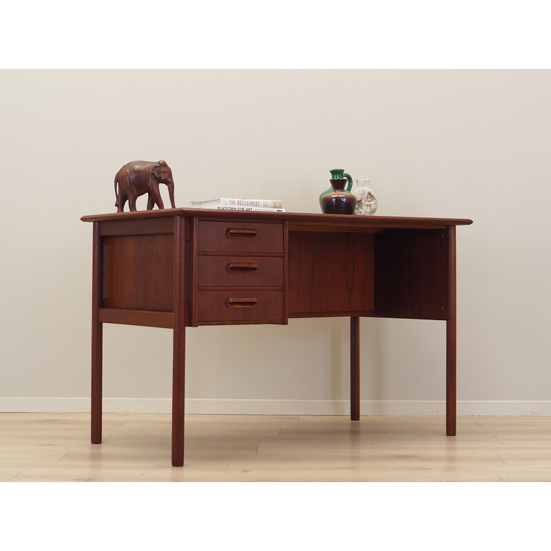 Bureau vintage en teck, Danemark 1970