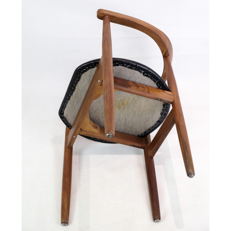 Vintage armchair in teak wood by Bondo Graversen, 1960s