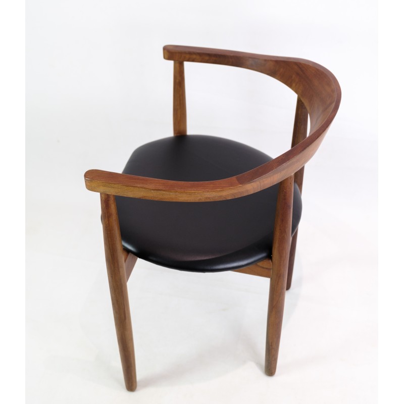 Vintage armchair in teak wood by Bondo Graversen, 1960s