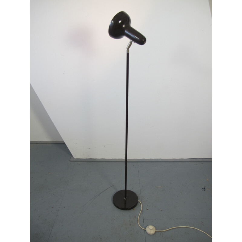 Brown Floor Lamp by H. Th. J. A. Busquet for Hala Zeist - 1960s