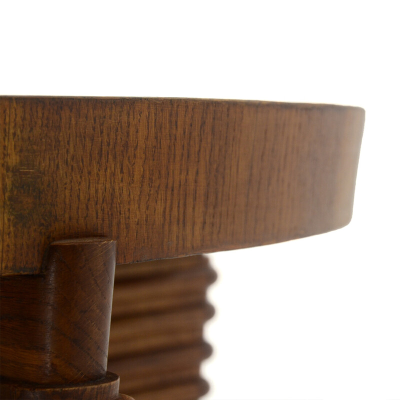 Mesa de madeira folheada Vintage de Pierluigi Colli para Colli Arredamenti, 1930s