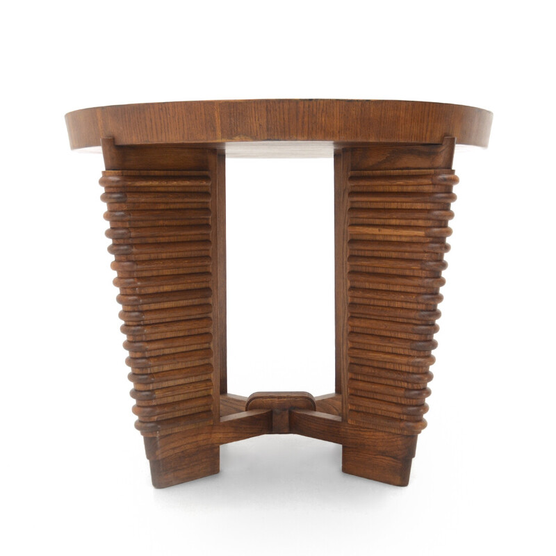 Mesa vintage de chapa de madera de Pierluigi Colli para Colli Arredamenti, años 30