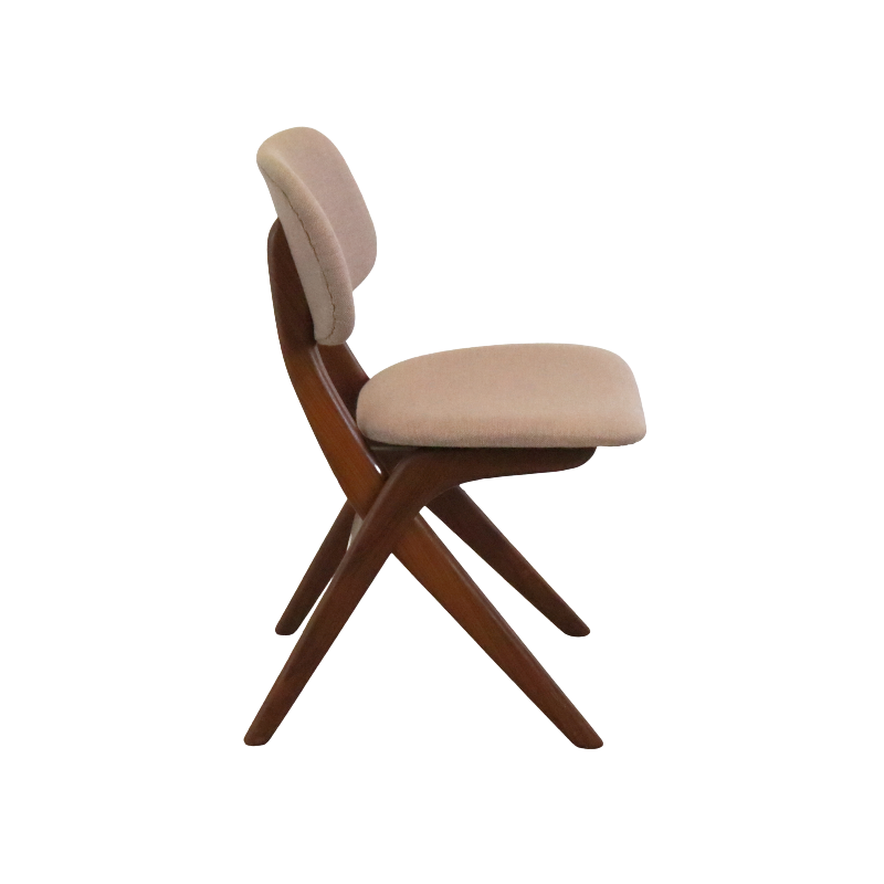 Conjunto de 4 cadeiras Wébé vintage de Louis van Teeffelen, Países Baixos