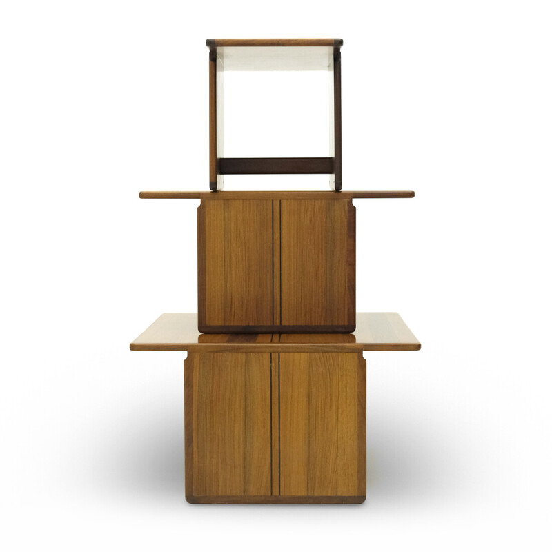 Vintage "Artona" nesting tables by Afra and Tobia Scarpa for Max Alto, 1970s