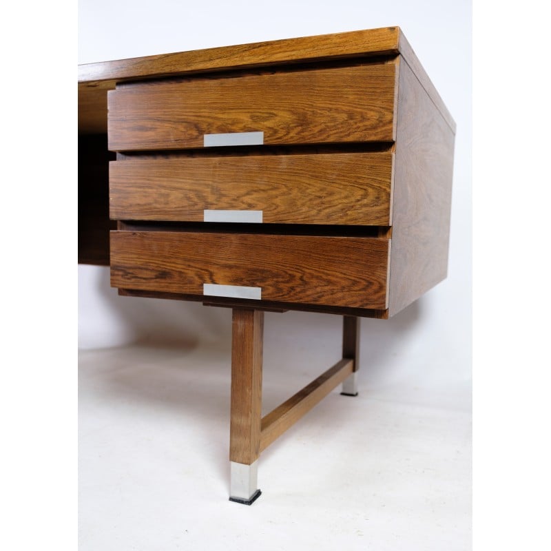 Vintage rosewood desk by Kai Kristiansen, 1960s