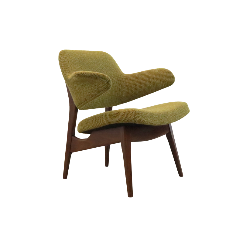 Vintage Wébé armchair by Louis van Teeffelen for Walraven & Bevers, Netherlands