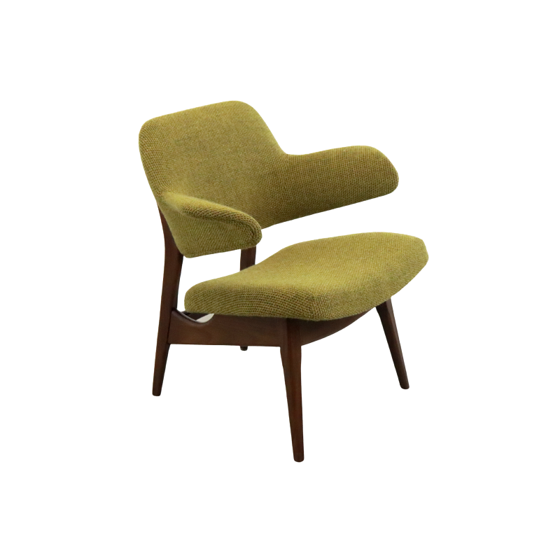 Vintage Wébé armchair by Louis van Teeffelen for Walraven & Bevers, Netherlands