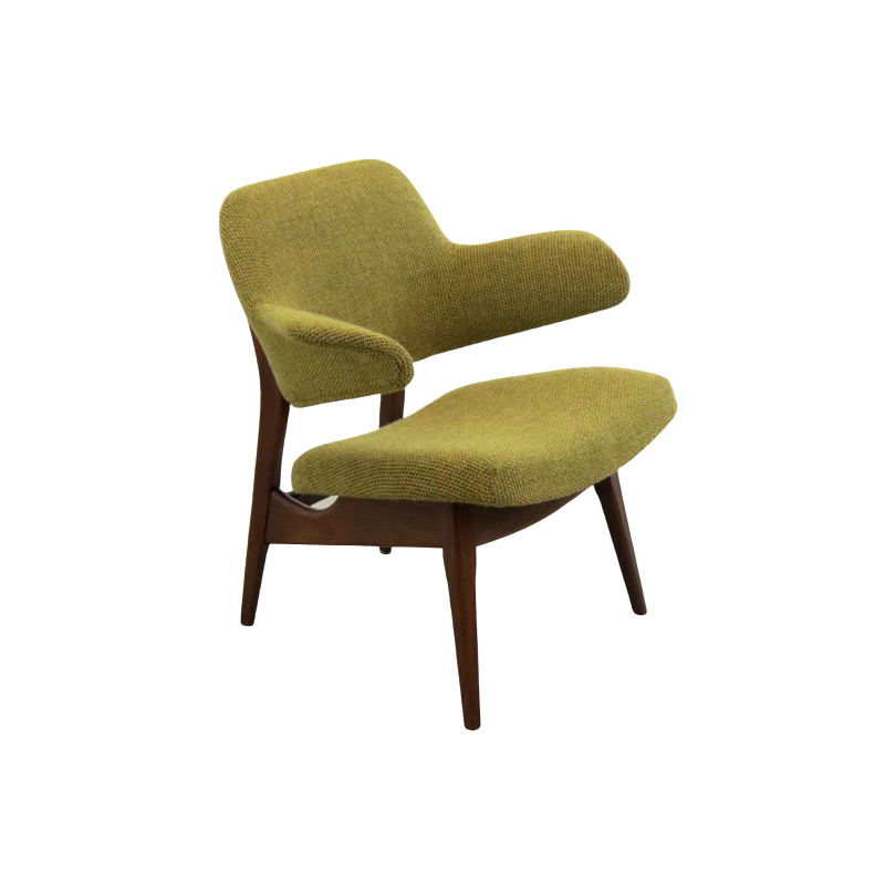 Vintage Wébé fauteuil van Louis van Teeffelen voor Walraven