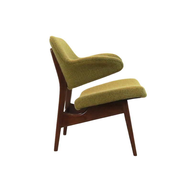 Vintage Wébé armchair by Louis van Teeffelen for Walraven & Bevers, Netherlands