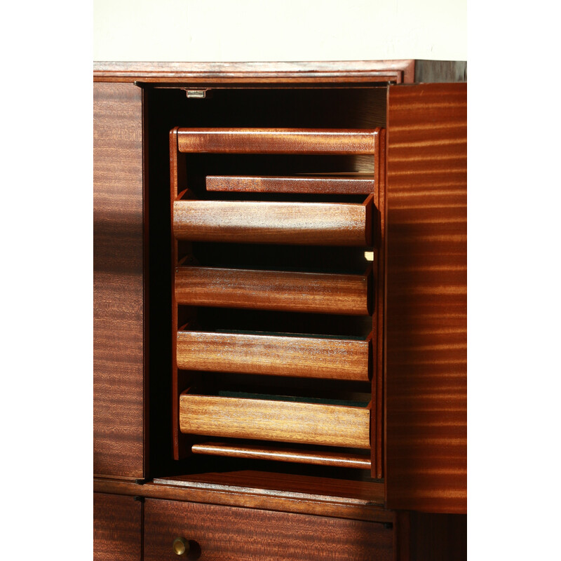 Vintage teak storage cabinet for Beaver and Tapley, England 1960