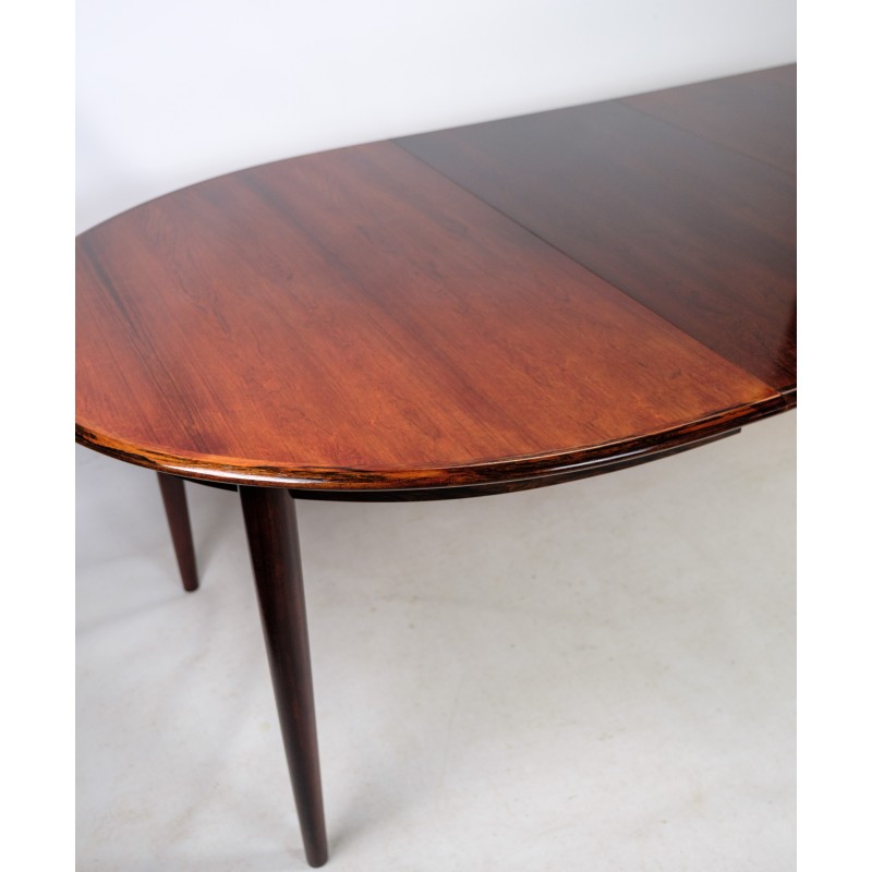 Ovaler Tisch aus Palisanderholz von Arne Vodder, 1960er Jahre