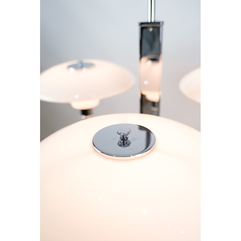 Vintage opal glass pendant lamp by Poul Henningsen for Louis Poulsen, 1925-1926s