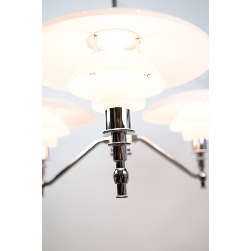 Vintage opal glass pendant lamp by Poul Henningsen for Louis Poulsen, 1925-1926s