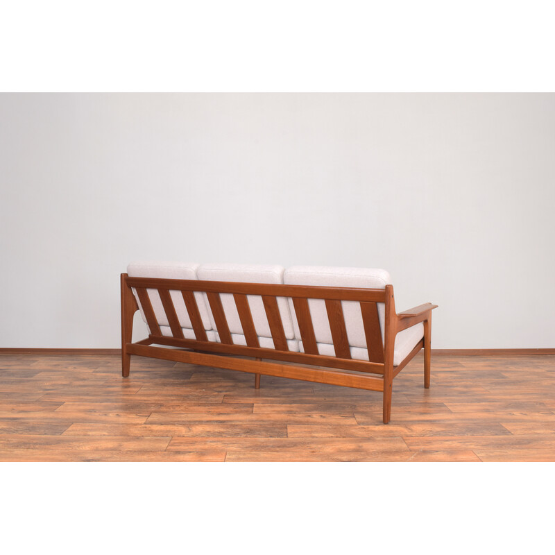 Vintage teak sofa by Arne Wahl Iversen for Komfort, Denmark 1960s