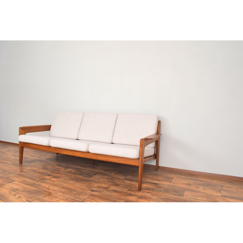 Vintage Sofa aus Teakholz von Arne Wahl Iversen für Komfort, Dänemark 1960er Jahre