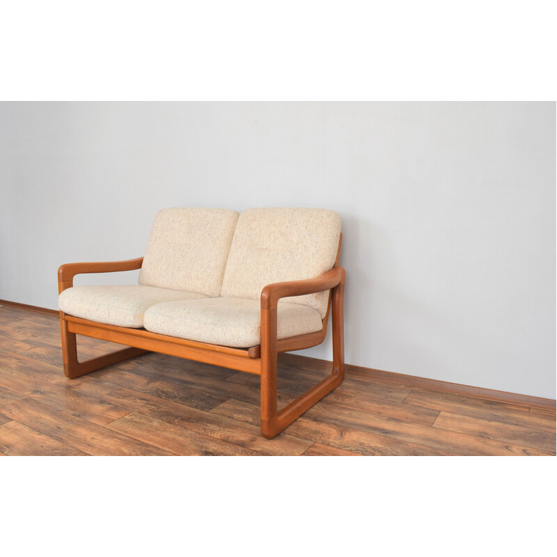 Mid-century Danish teak sofa by Poul Jeppesens, 1970s