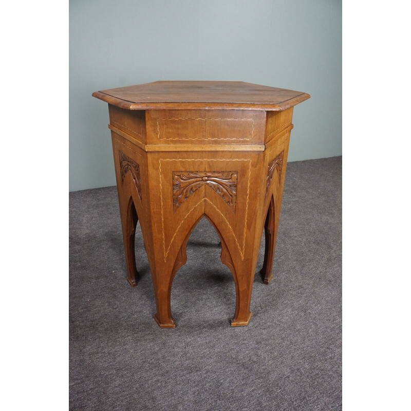 Vintage wooden side table